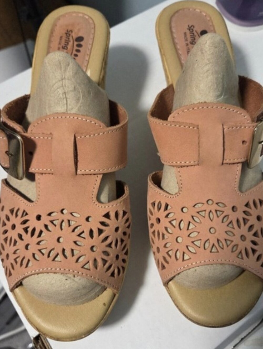 Spring Step Open-Toe Wedges - Picture 10 of 10